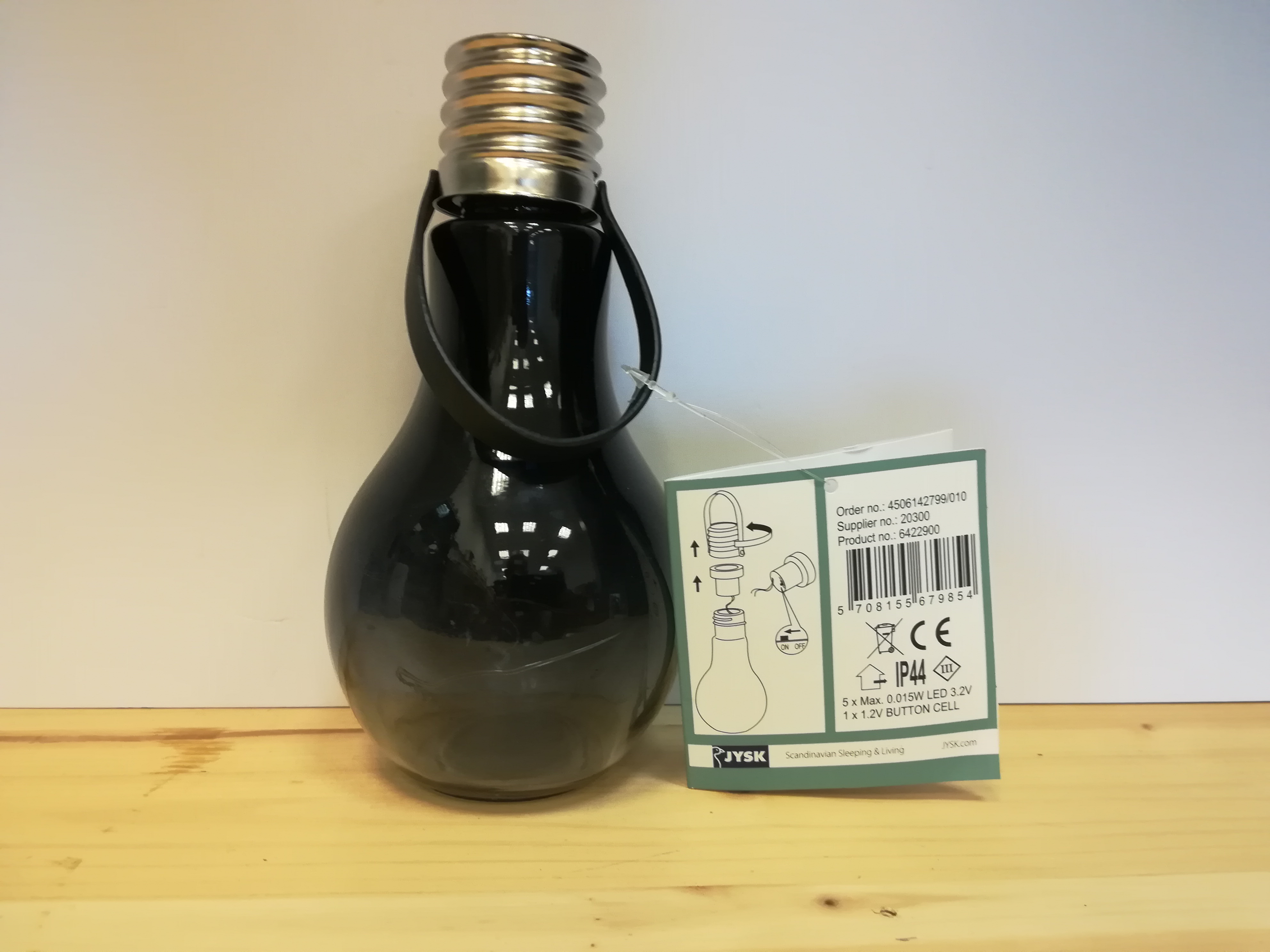 Solární lampa EDERFUGL - Nová