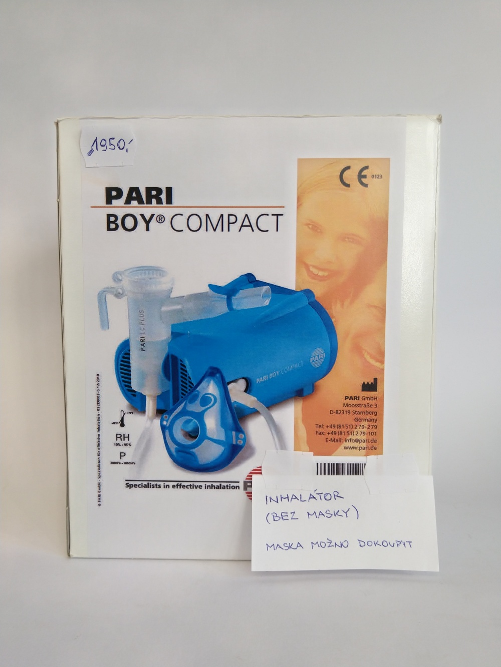 Inhalátor PARI Boy Compact - bez masky