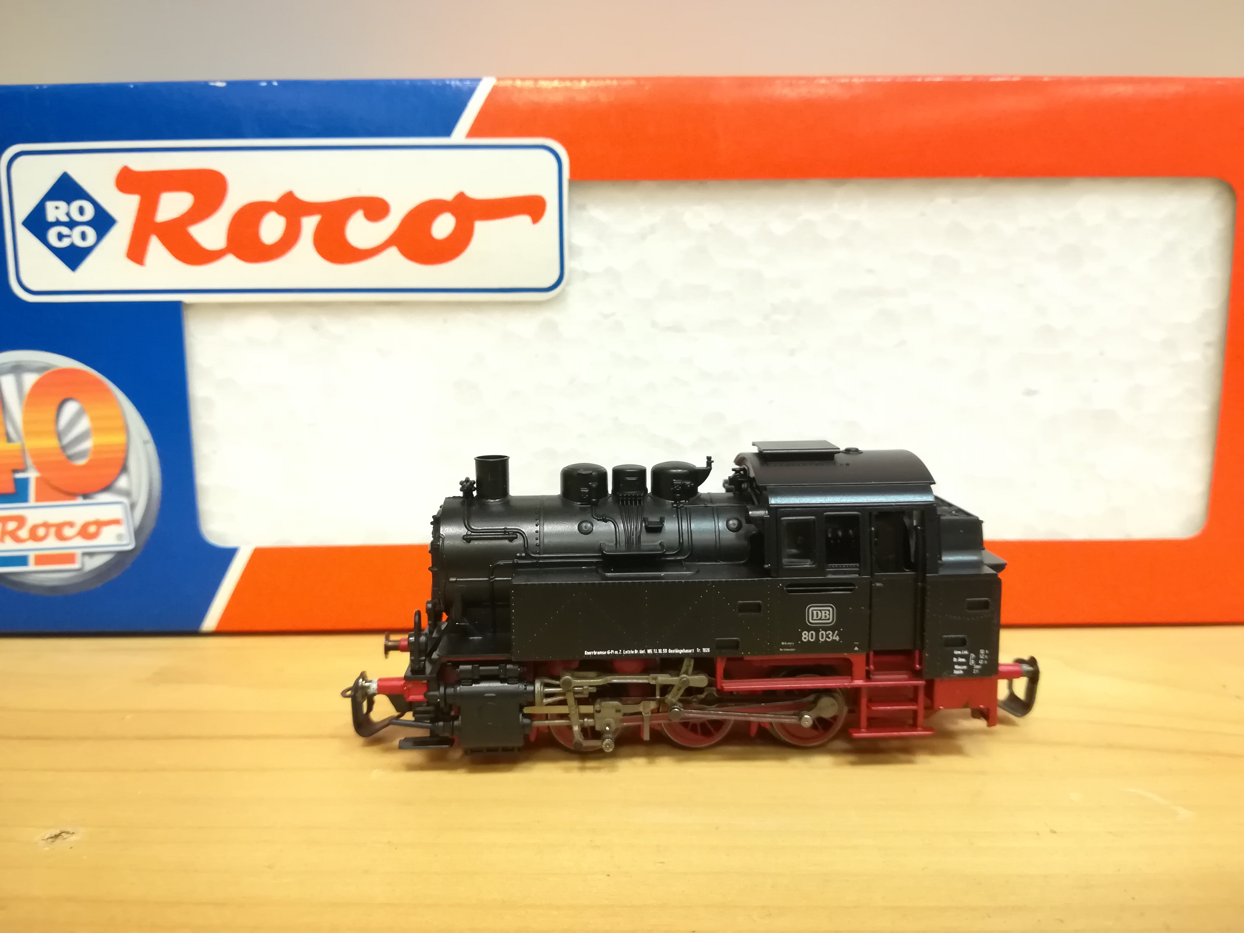 TT ROCO - Parní lokomotiva BR 80 (digital)