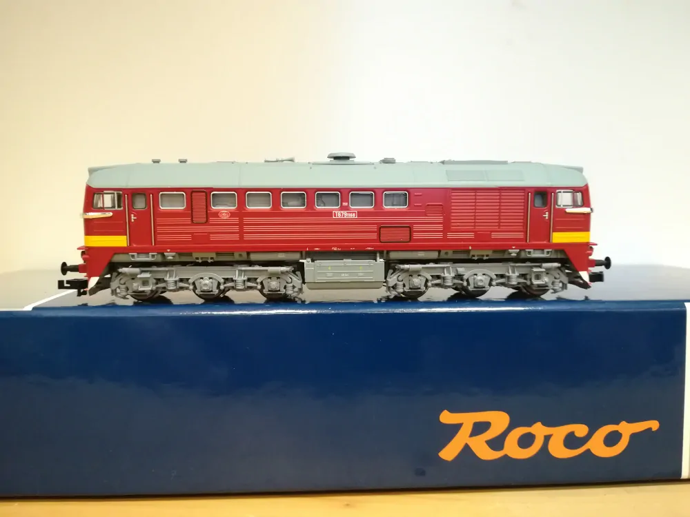 TT ROCO - Dieselová lokomotiva T679 1168, digital, zvuk