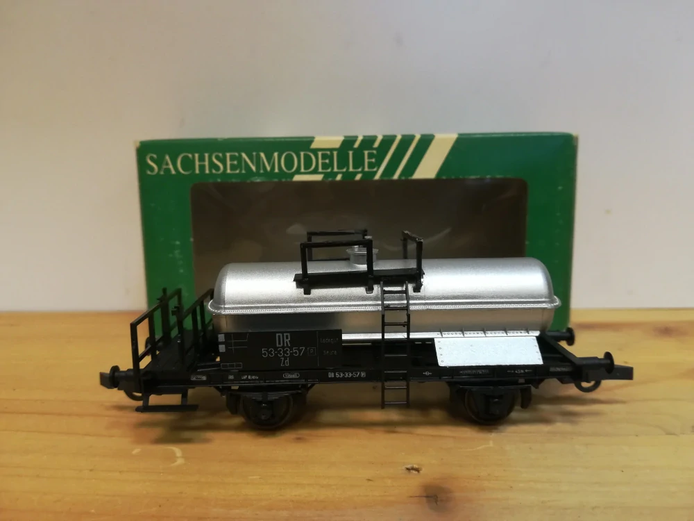 H0 Sachsenmodelle - Cisterna stříbrná