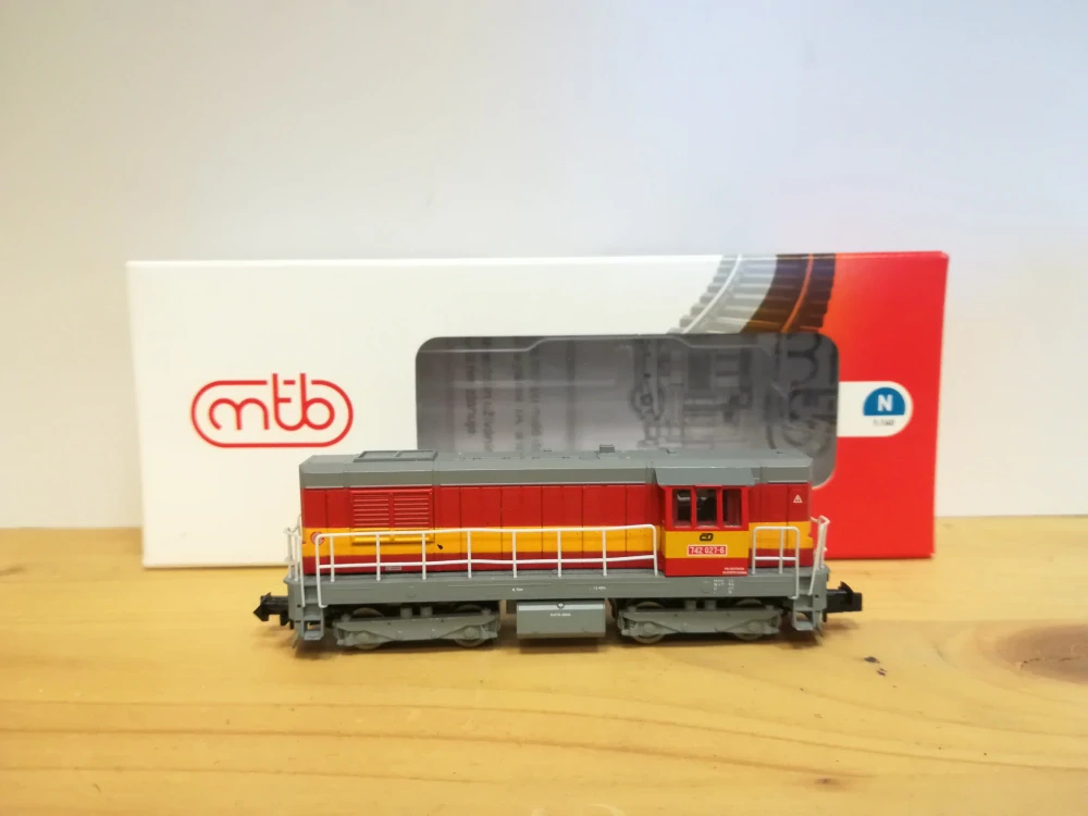 N MTB - Dieselová lokomotiva 742.027 ČD