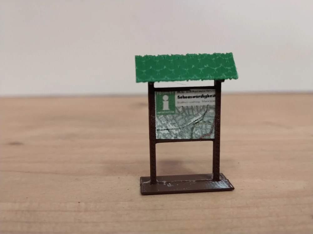 H0 - Turistická orientační tabule (2)