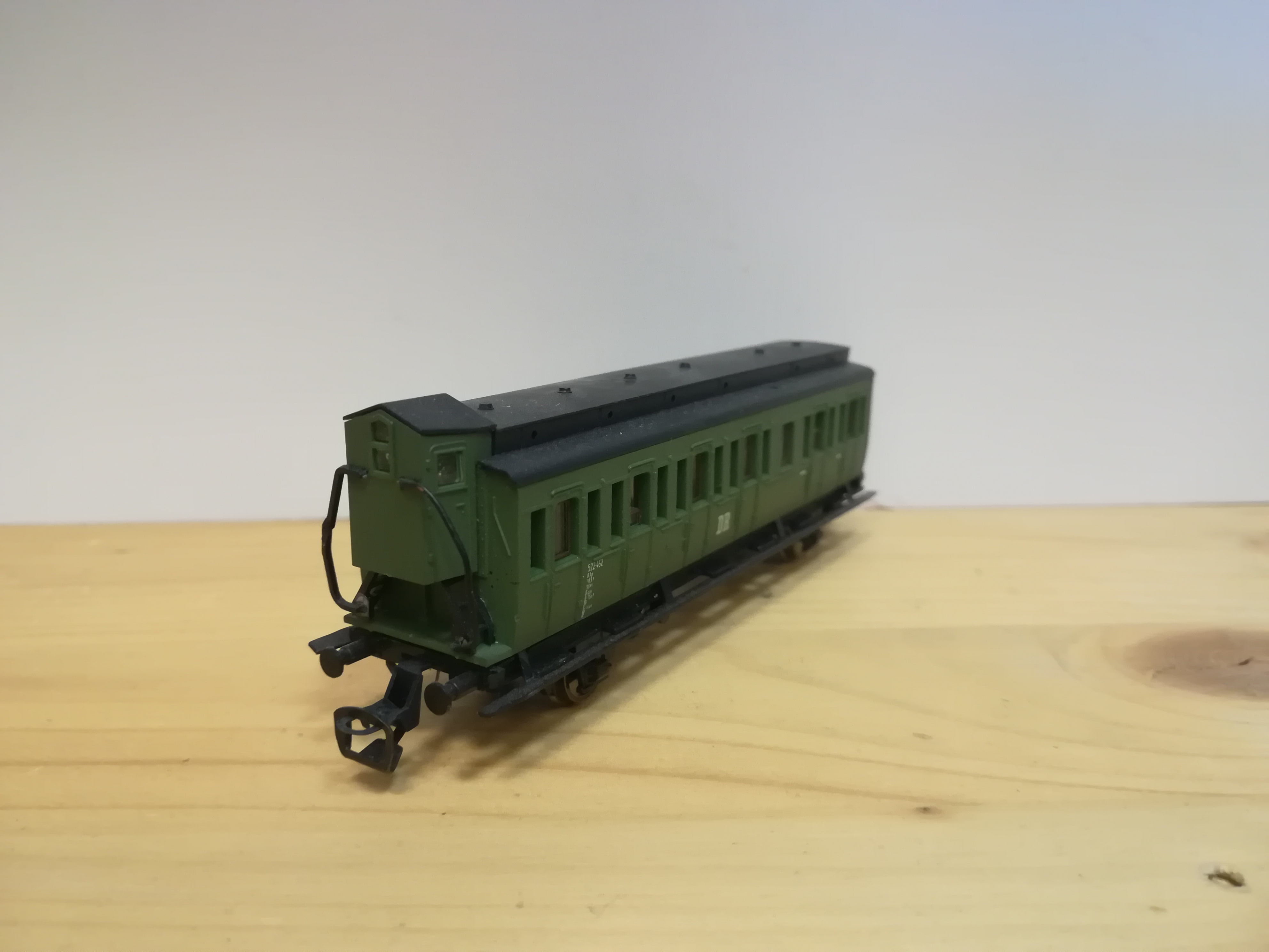 TT - Osobní vůz 522-462 s budkou