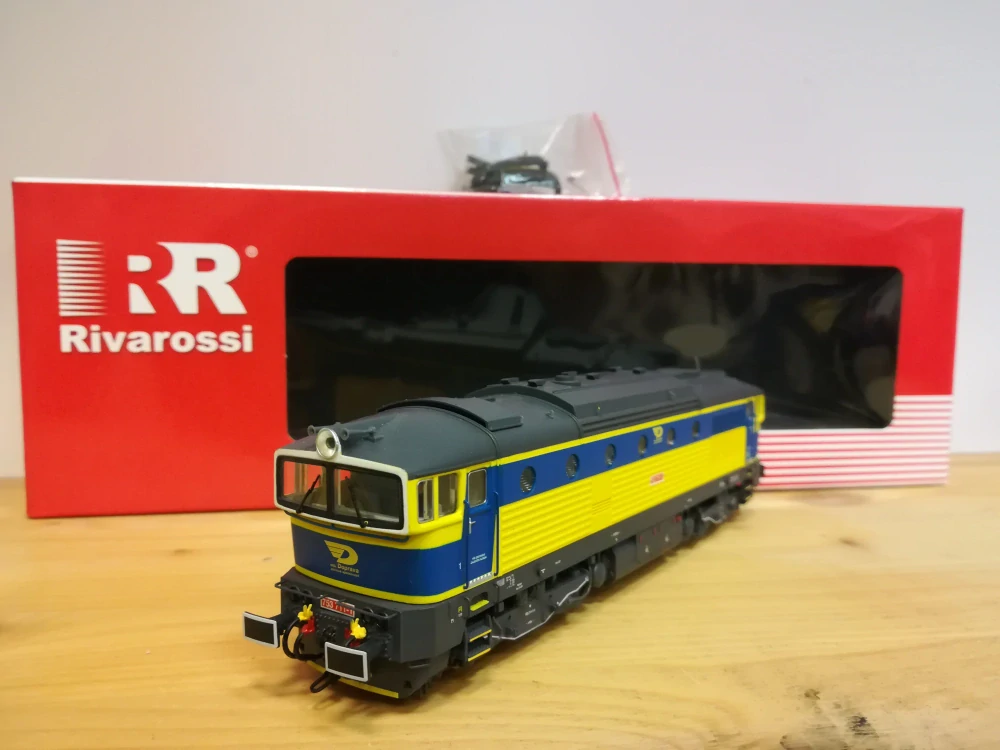 H0 Rivarossi - Dieselová lokomotiva 753 711 - 1, OKD Doprava
