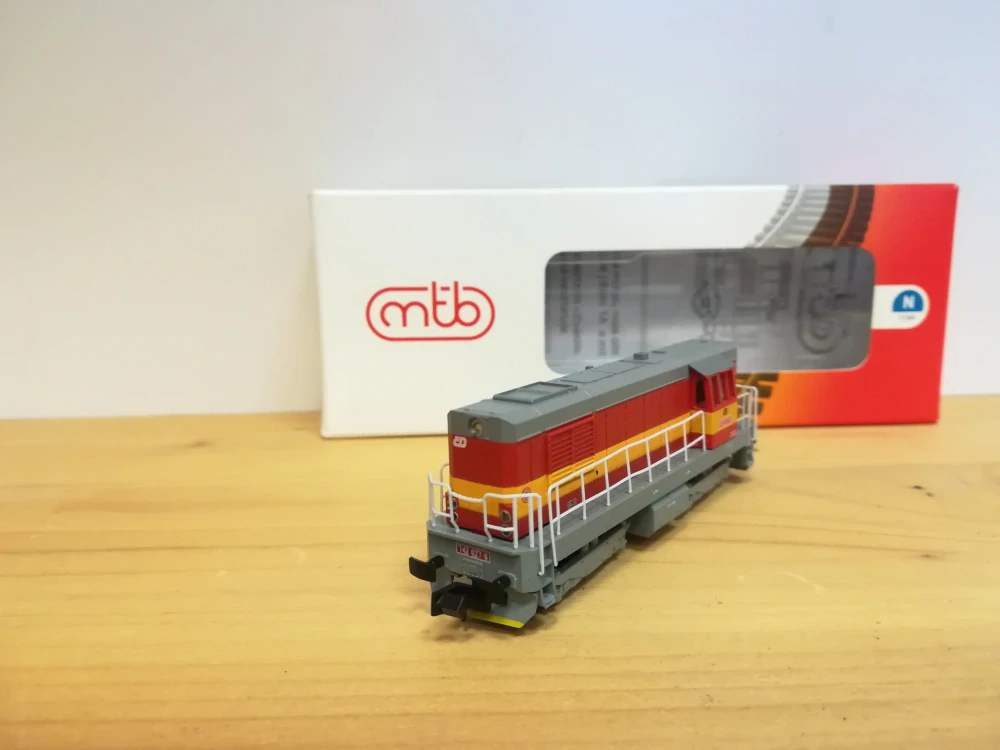 N MTB - Dieselová lokomotiva 742.027 ČD