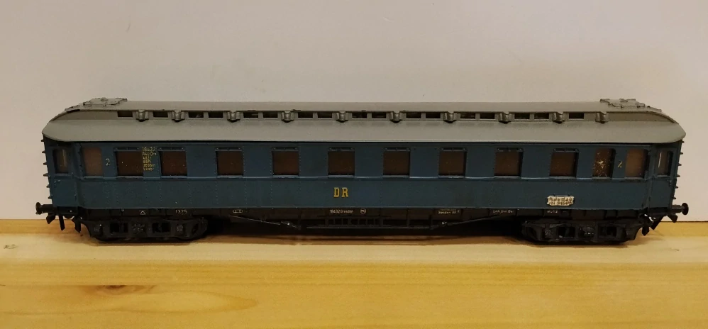 H0 Schicht - Rychlíkový vůz 2.tř. modrý