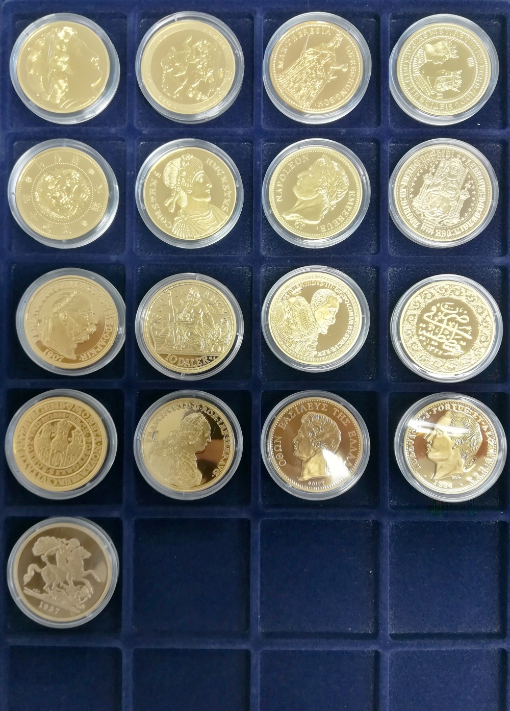 Zlatá historie - medaile - cena za kus