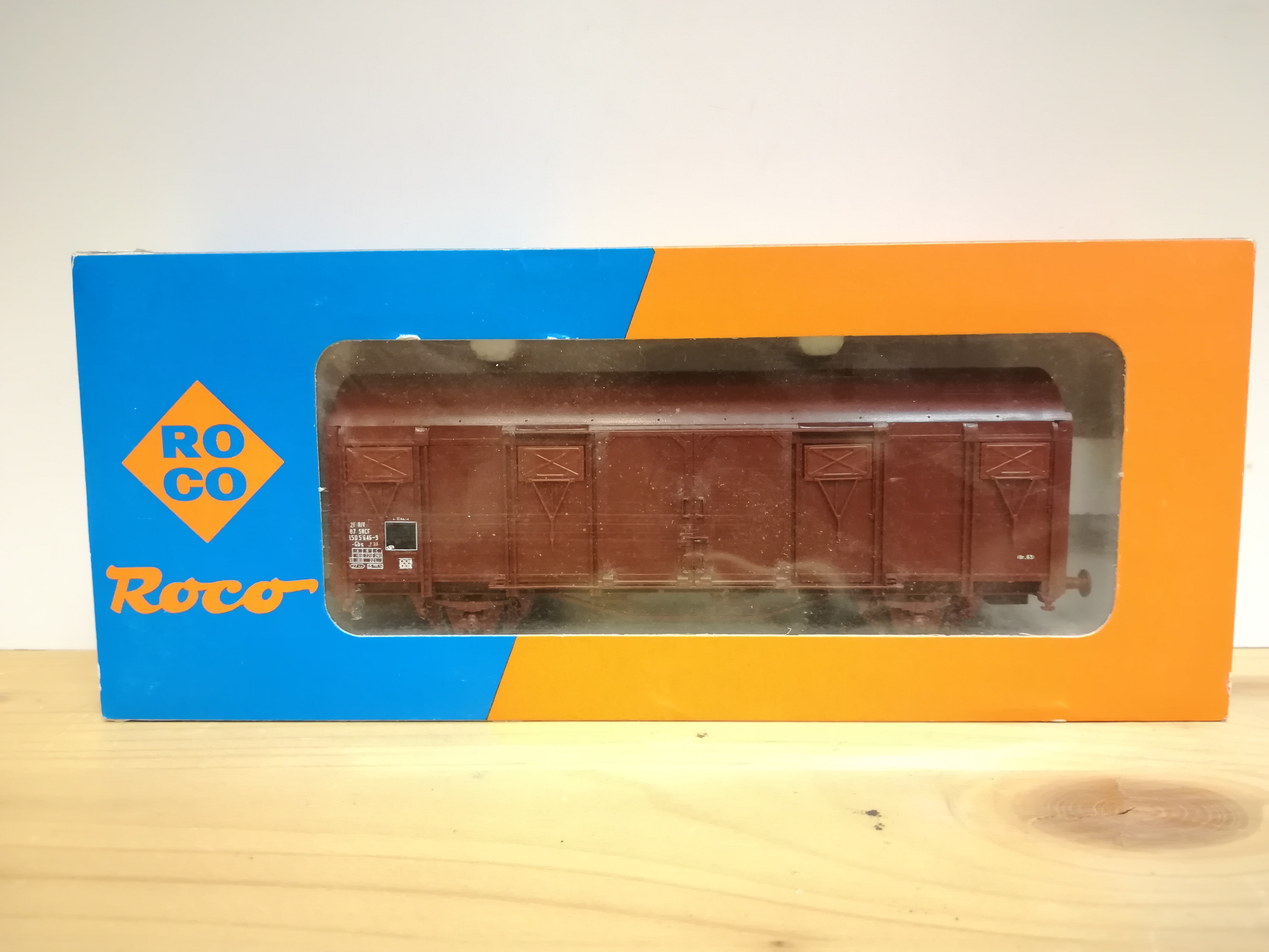 H0 ROCO - Uzavřený nákladní vůz Gbs SNCF