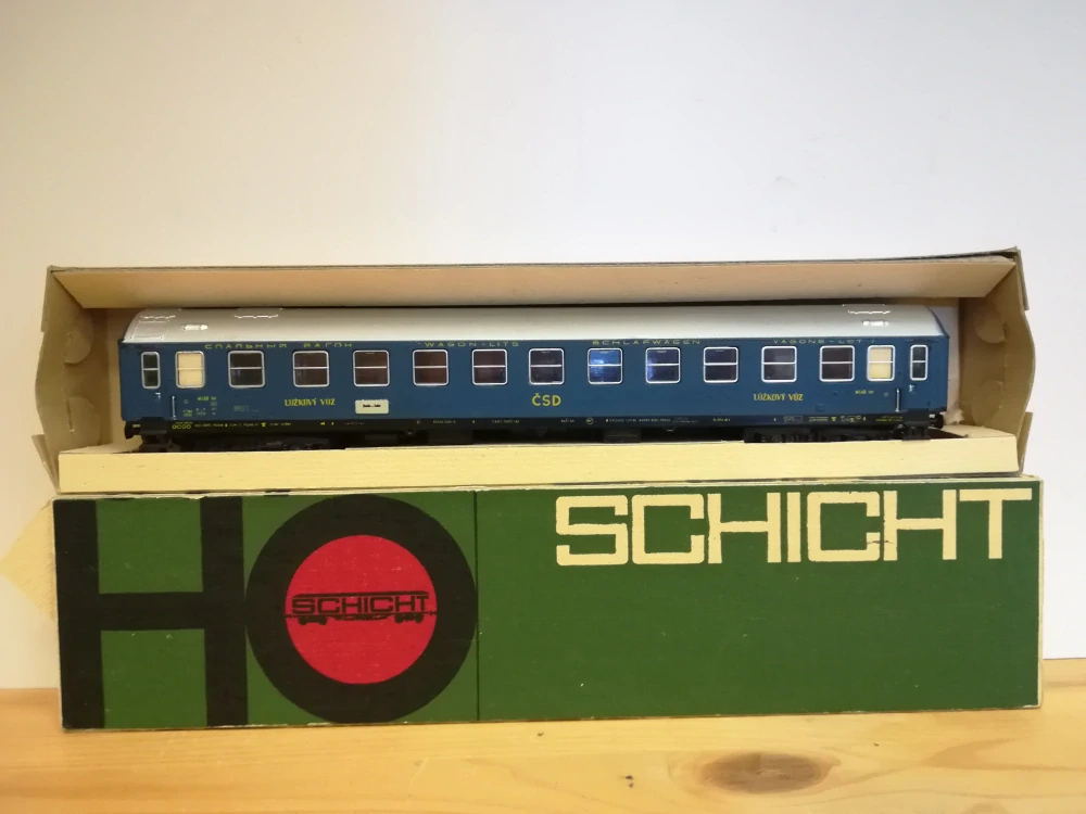 H0 Schicht - Lůžkový vůz ČSD