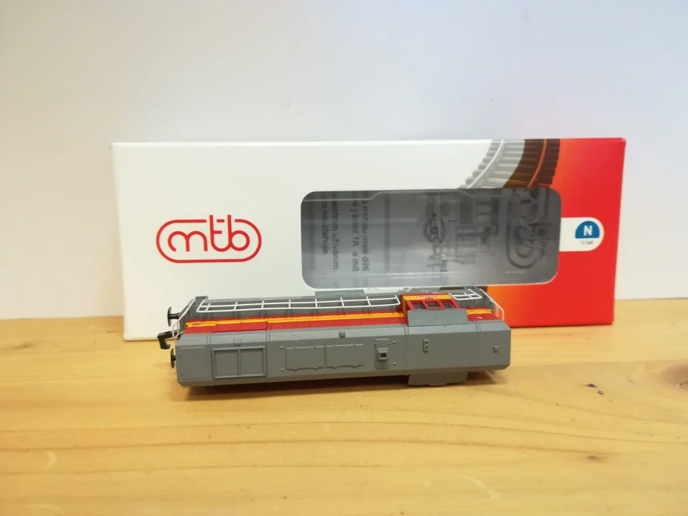 N MTB - Dieselová lokomotiva 742.027 ČD