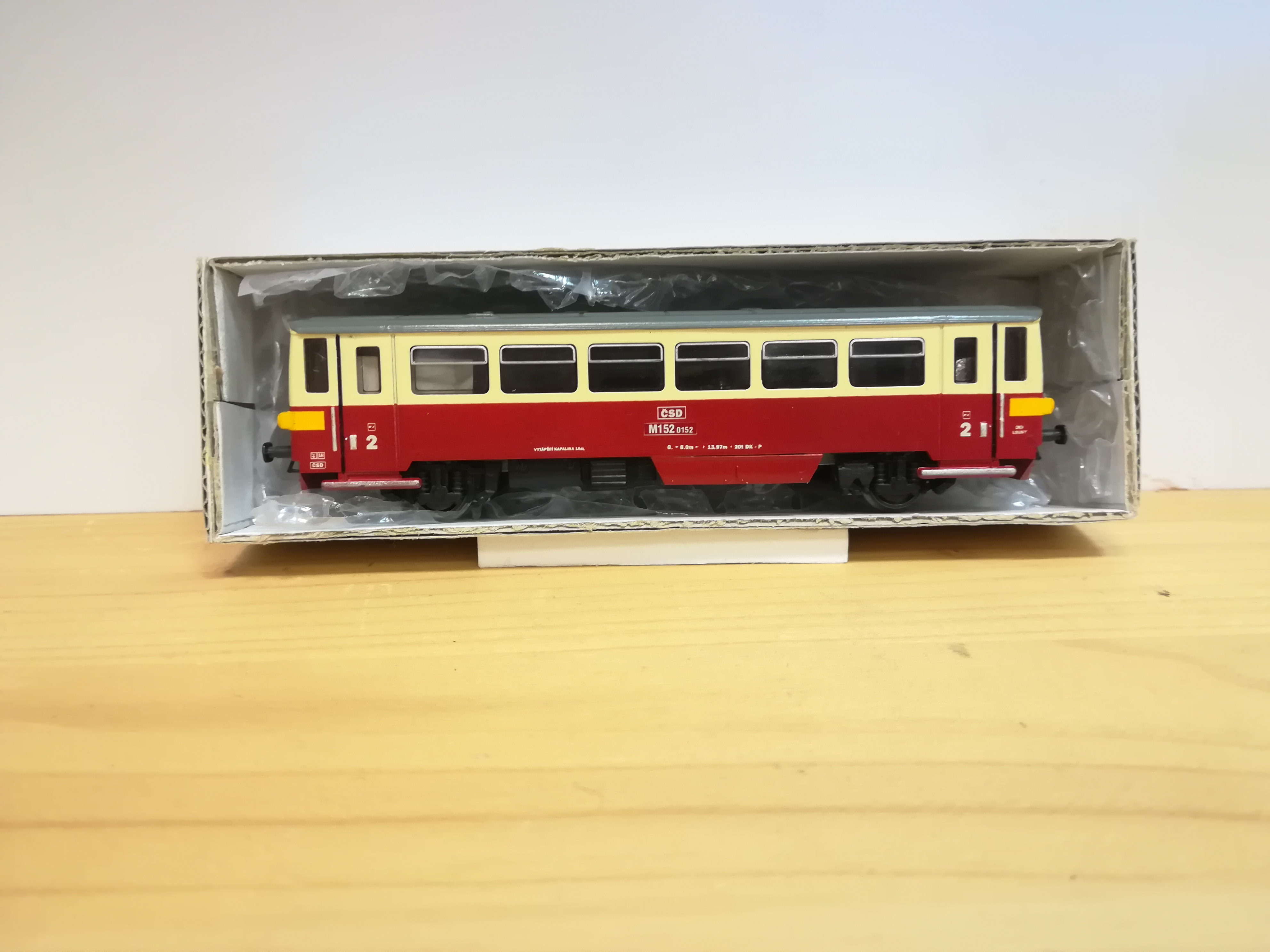 TT - Motorová lokomotiva M 152 ČSD