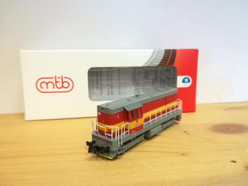 N MTB - Dieselová lokomotiva 742.027 ČD