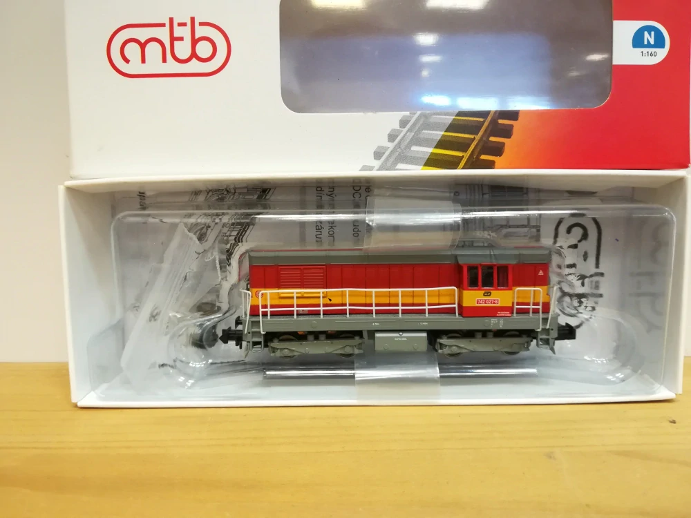 N MTB - Dieselová lokomotiva 742.027 ČD