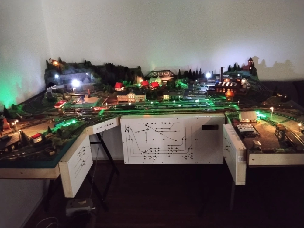 TT - Kolejiště 204 x 160 cm