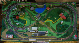 TT - Kolejiště 165x80 cm  