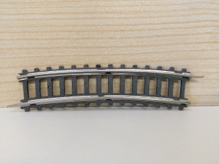 Modelová železnice H0 - Kolej papírová oblouk 12 cm