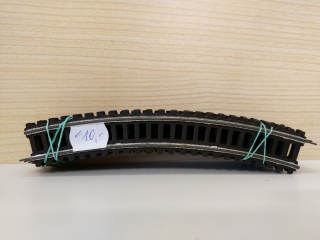 Modelová železnice H0 - Kolej papírová oblouk 19 cm
