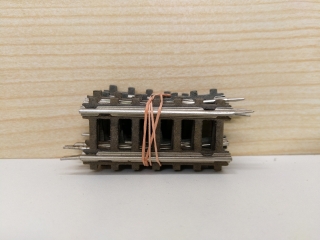 Modelová železnice H0 - Kolej papírová rovná 5,8 cm