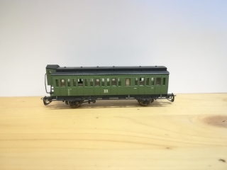 TT - Osobní vůz 522-462 s budkou