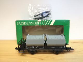 H0 Sachsenmodelle - Korečkový vůz DR