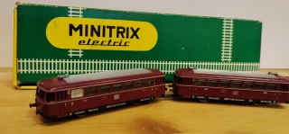 N Minitrix - Motorová souprava